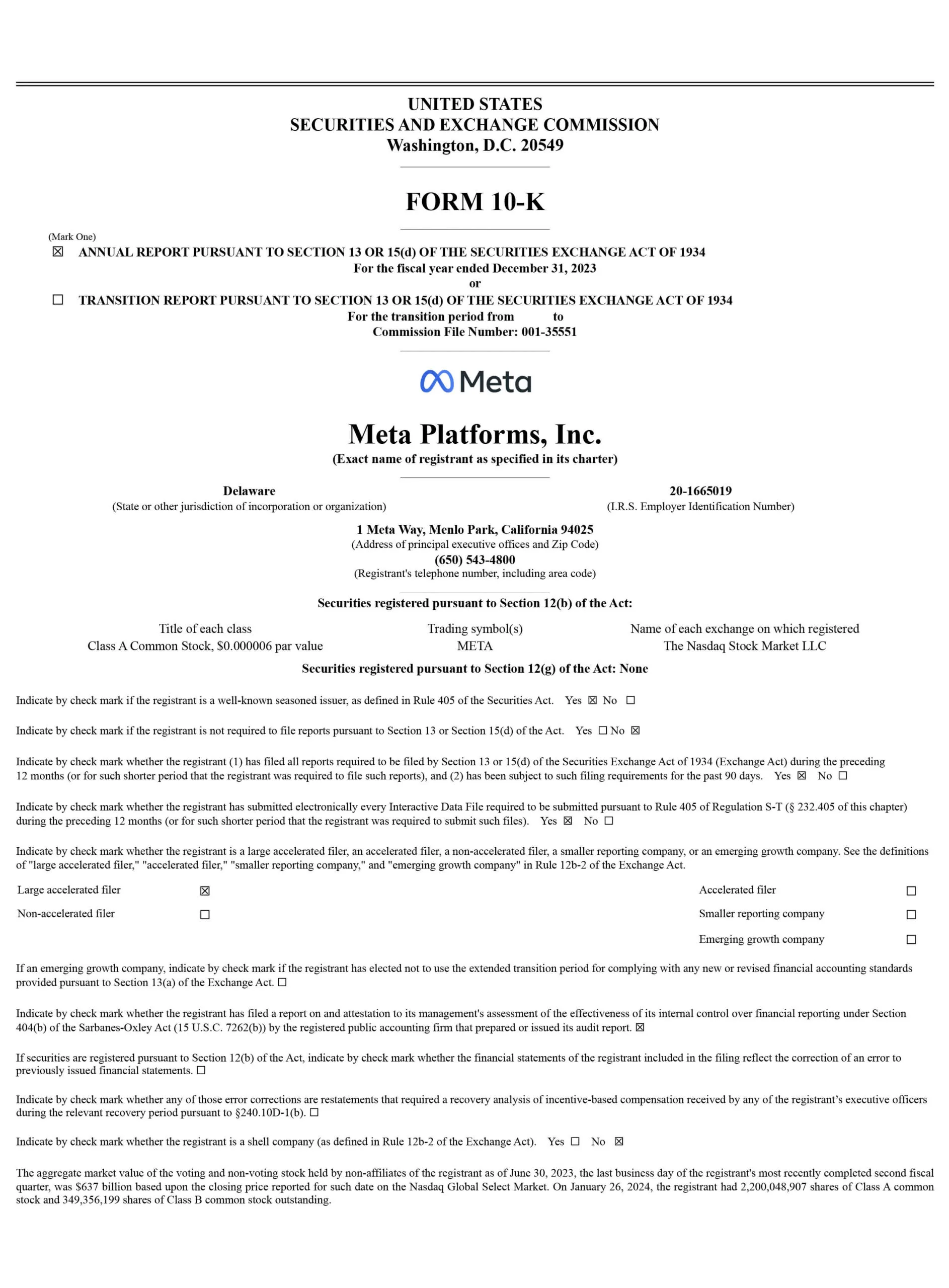 Access Meta Platforms’ 2024 annual report for insights into financial results and social media operations.