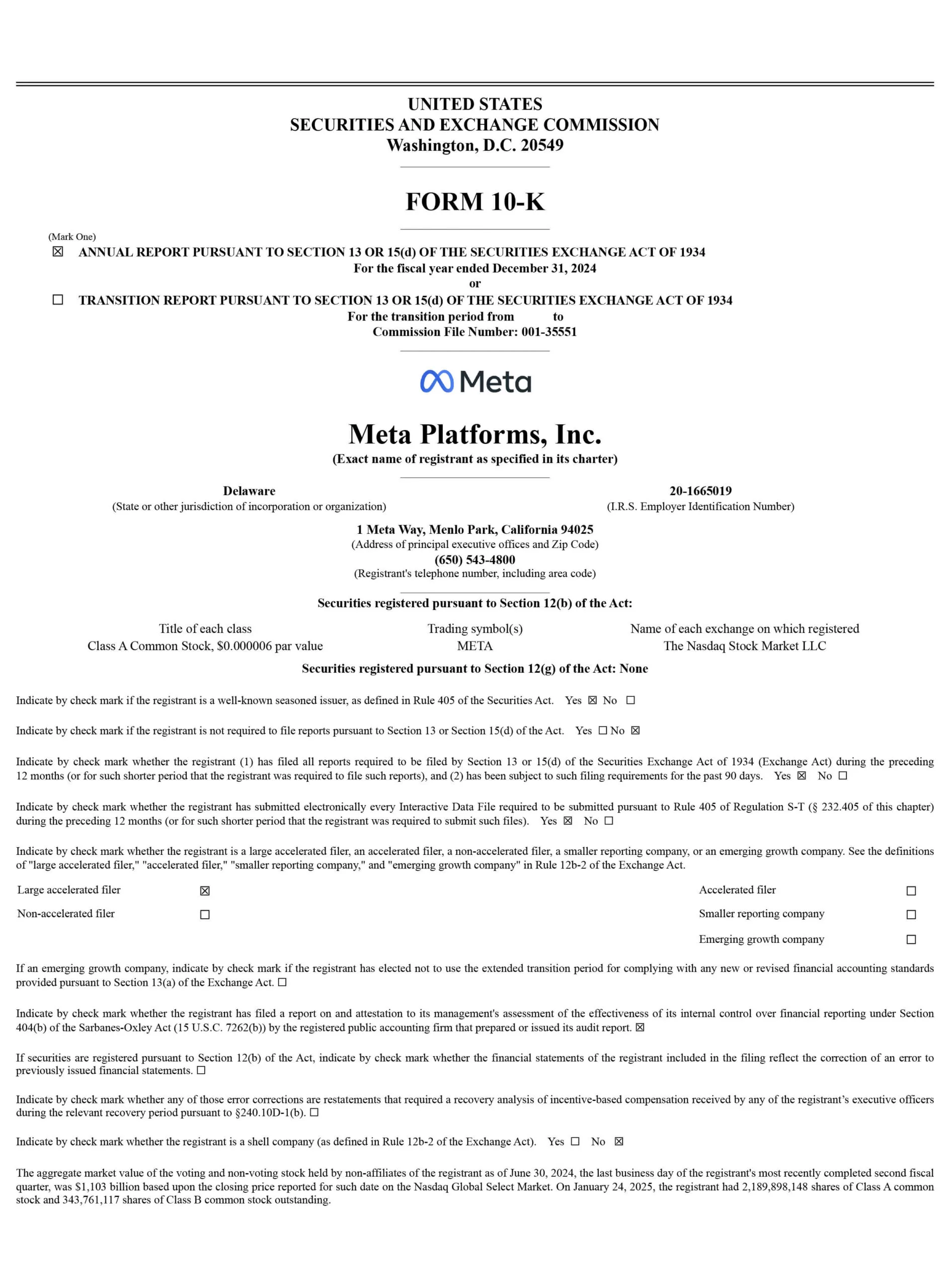 Access Meta Platforms’ 2025 annual report for financial performance and social media industry insights.