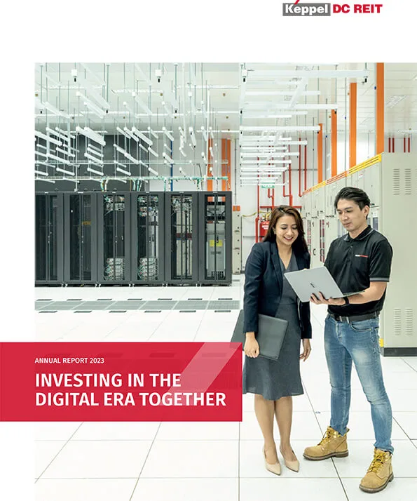Access Keppel DC REIT’s 2023 annual report online for financial and data centre investment insights.