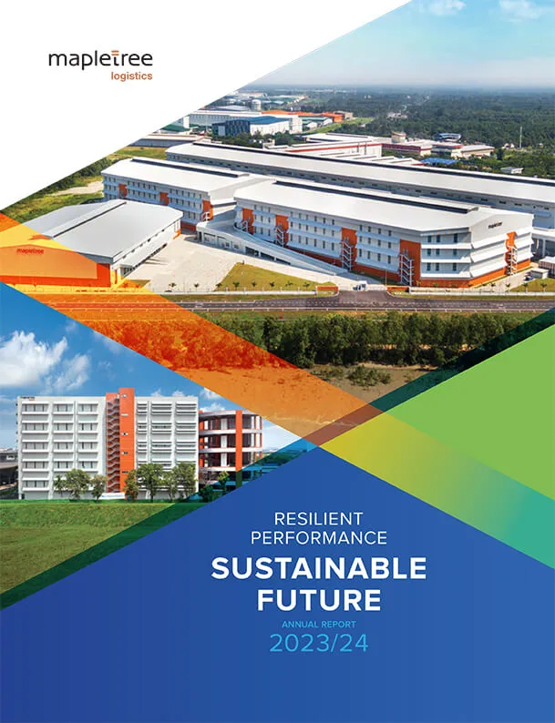 Access Mapletree Logistics Trust’s 2023-2024 annual report for financial and logistics property insights.