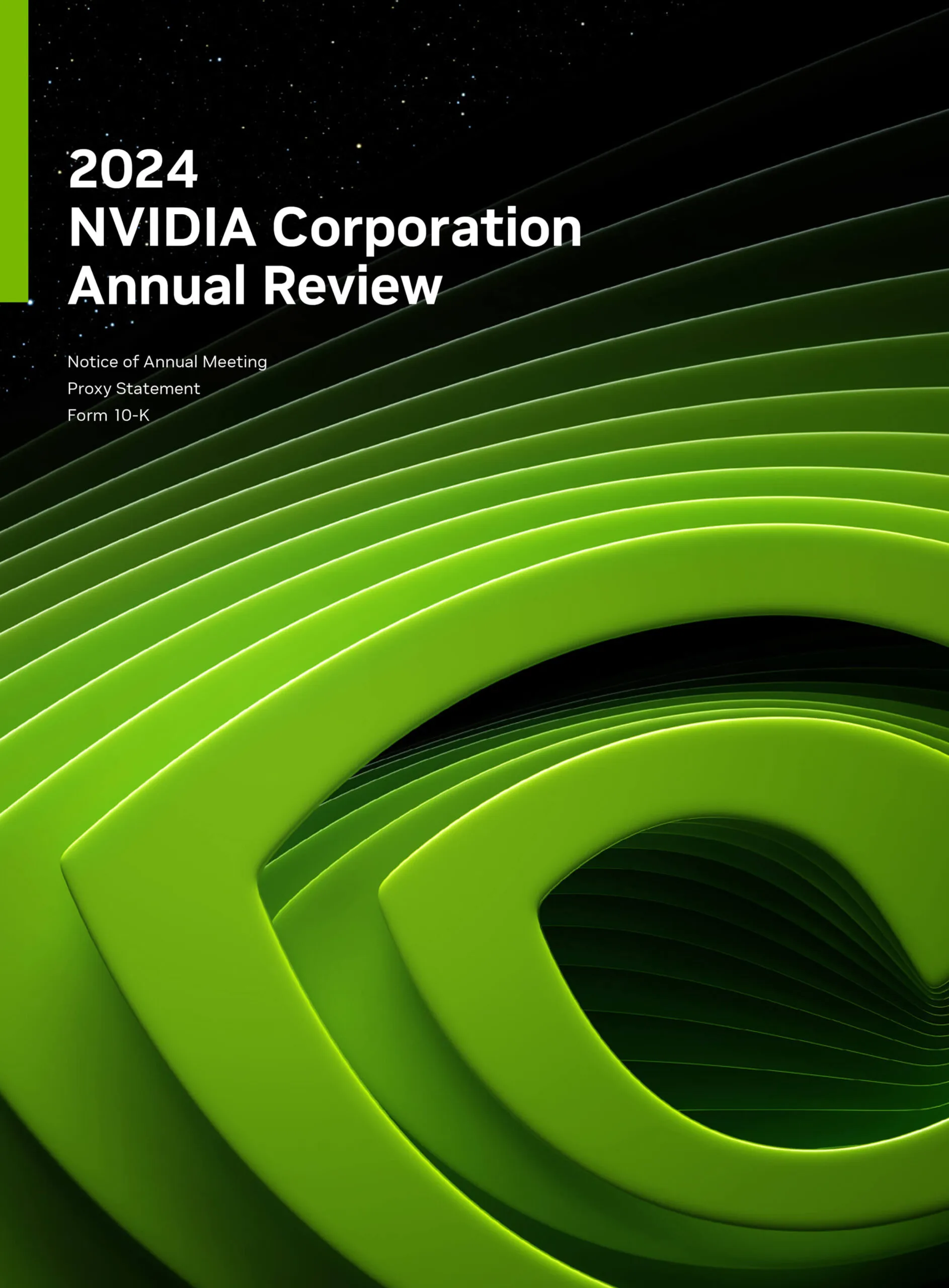 Access NVIDIA Corporation’s 2024 annual report for financial performance and AI technology insights.