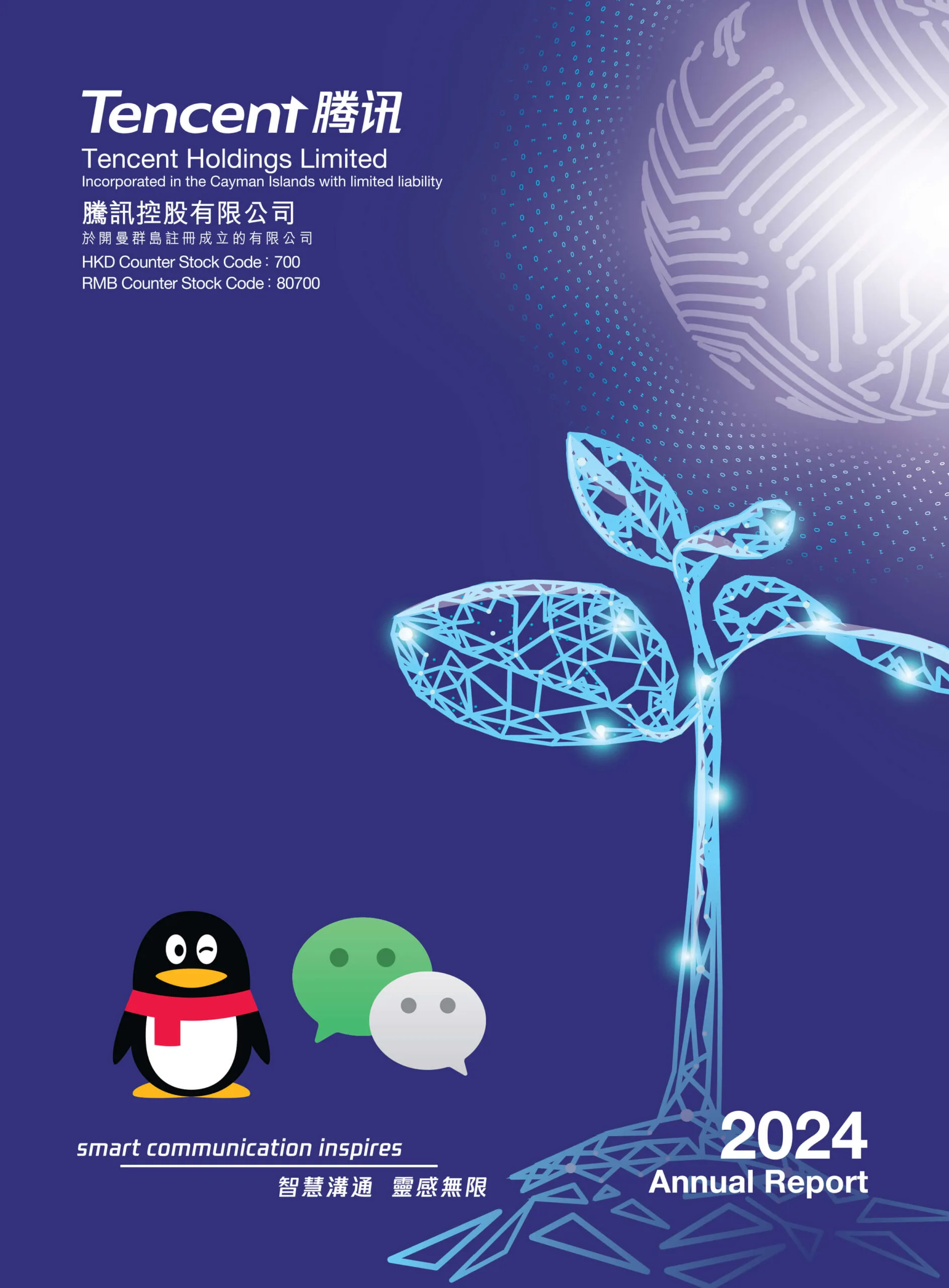 Access Tencent’s 2024 company annual report online for financial and digital business insights.