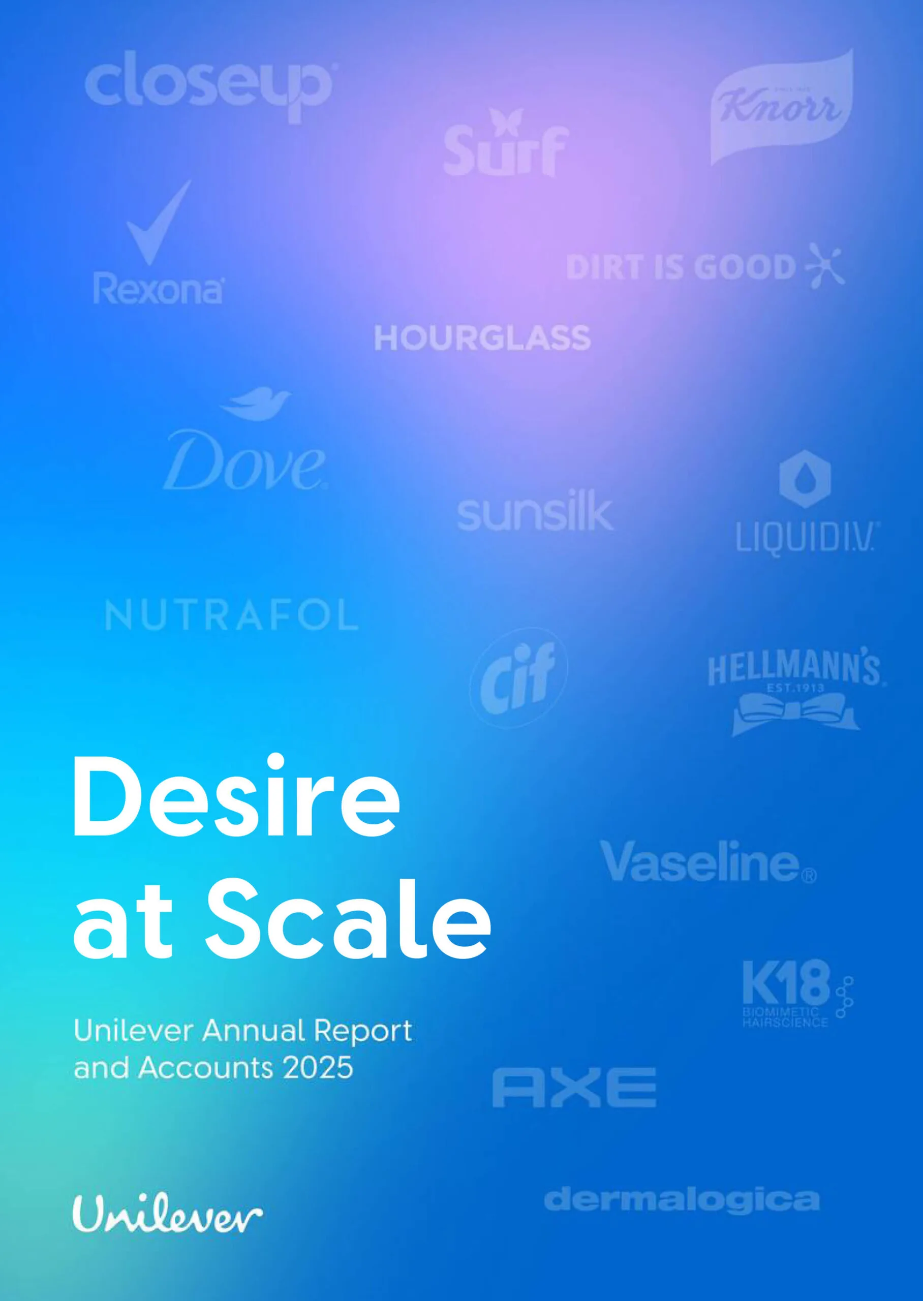 Access Unilever’s 2025 annual report for financial highlights and brand performance insights.