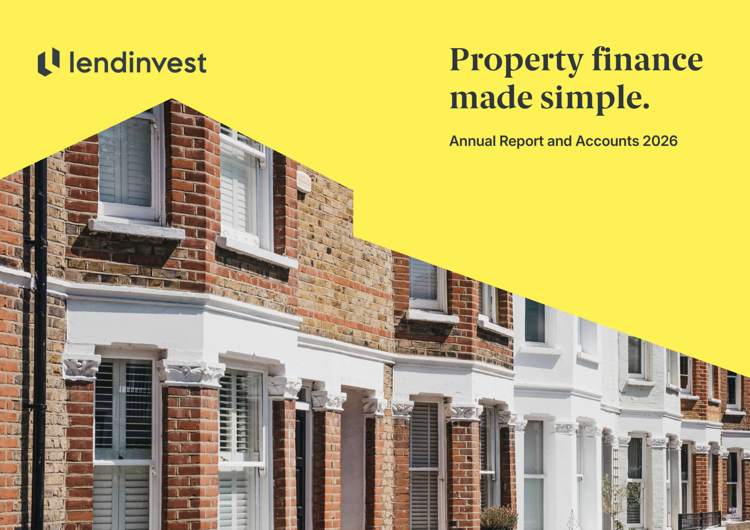 LendInvest plc 2026 Annual Report cover produced through the AnnualReports.ai reporting platform.